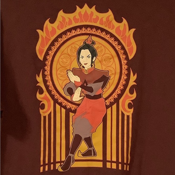 NICKELODEON’S Avatar: The Last Airbender: Azula Fire Nation Ringer T-Shirt - Picture 4 of 8